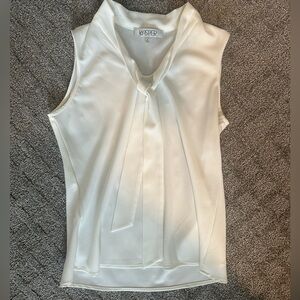 Sleeveless Tie-Neck Top